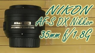 Nikon AF-S DX Nikkor 35mm f/1,8G (JAA132DA) - відео 4