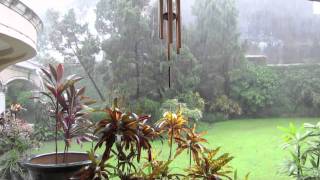 preview picture of video 'Canon Ixus 115 HS HD Jakarta Tropical storm.'