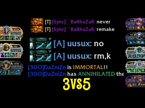 HoN Karma | 3vs5 doom bringer no RMK Immortal Paralax | Legendary Rank