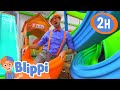 Blippi Visits And Learns At An Indoor Playground Blippi And Meekah Best Friend Adventures