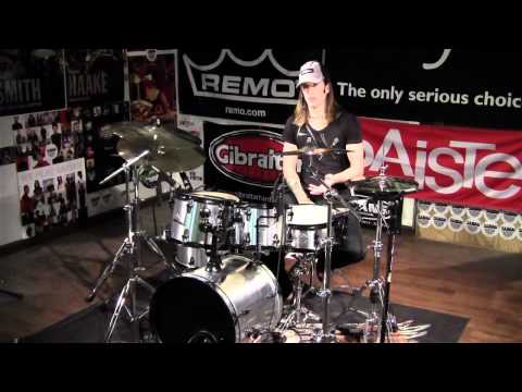 Greenbrier Percussion - Sonor Smart Force Combo Set Brushed Chrome Drum Solo