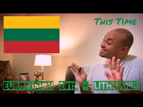 EUROVISION 2015 LITHUANIA REACTION - 18th place “This Time” Monika Linkytė & Vaidas Baumila
