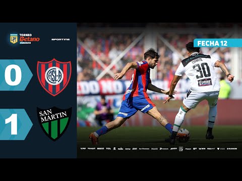 SAN LORENZO 0 - 1 SAN MARTÍN (SJ) | Resumen del partido | #TorneoBetano Clausura 2025