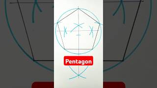 Download lagu how to draw a pentagon | Pentagon Construction mp3