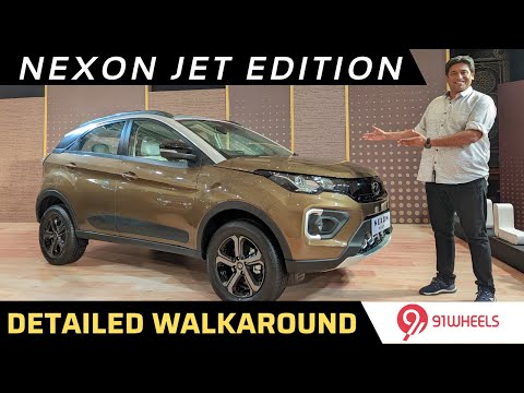 Tata Nexon SUV Jet Edition Walkaround Review || See Changes & Additions For The Extra Price