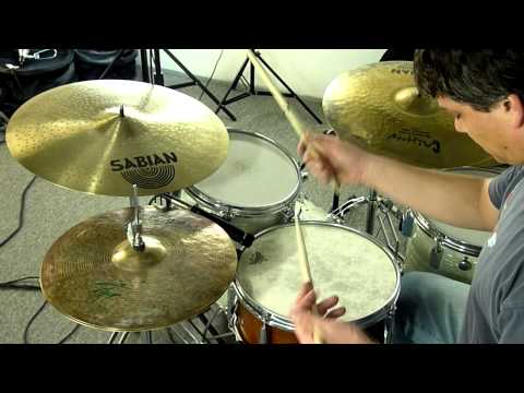Sabian HH 20" Prototype Crash Ride (1749g) & Signature 21" Ambient Ride (2175g)