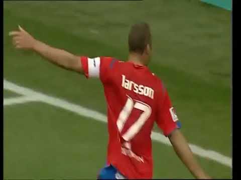 Henrik Larsson (Helsingborgs) - 13/04/2009 - Gais 1x4 Helsingborgs - 1 gol