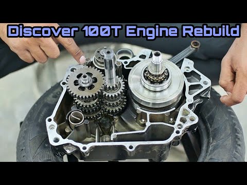 Part 1 : Engine Rebuild : Bajaj Discover 100T ▶47:36