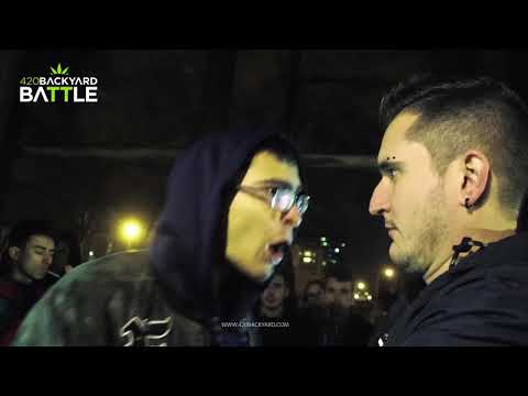DIRTY SHANTI vs DANI. Octavos Madrid. 420 Backyard Battle