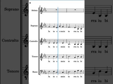 Iubilate Deo Marco Frisina spartito completo delle voci