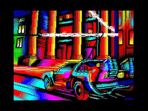 ZX Spectrum 48k: "CAFe GFXa" Demo (2022)