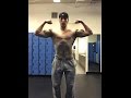 AFTER GYM SESSION UPPER BODY POSING+QUICK UPDATE 11/22/14