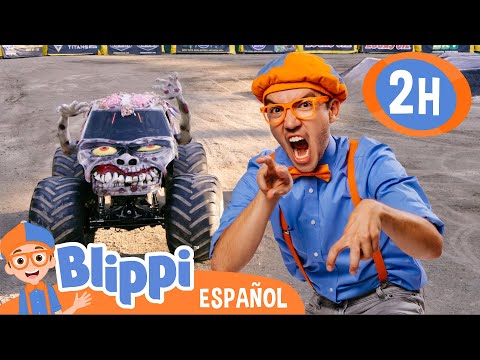 Blippi conduce un camion monstruo | Blippi Español | Videos educativos para niños | Aprende y Juega