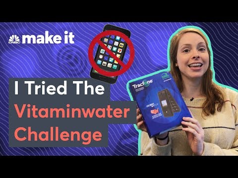一週沒有智慧型手機的生活！你做得到嗎？ (Life Without A Smartphone – Vitaminwater Challenge)