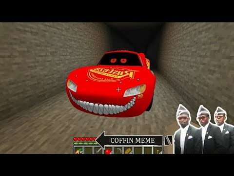 I Found the Scariest McQueen.EXE in Minecraft - Coffin Meme
