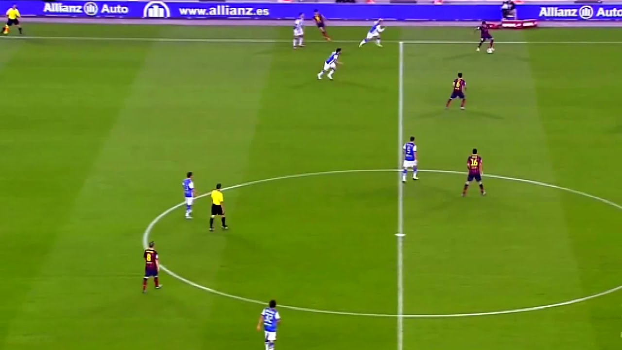 Xavi Hernández Vs Real Sociedad (24.09.13)