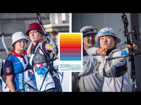 Russia v Korea – recurve cadet women team gold | World Archery Youth Championships 2019
