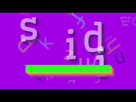 SIDI - HOW TO PRONOUNCE IT?