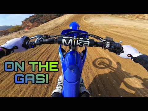 On The Gas At Glen Helen | YZ250F Raw