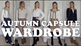 Autumn Capsule Wardrobe 2023 | 10 items + accessories!