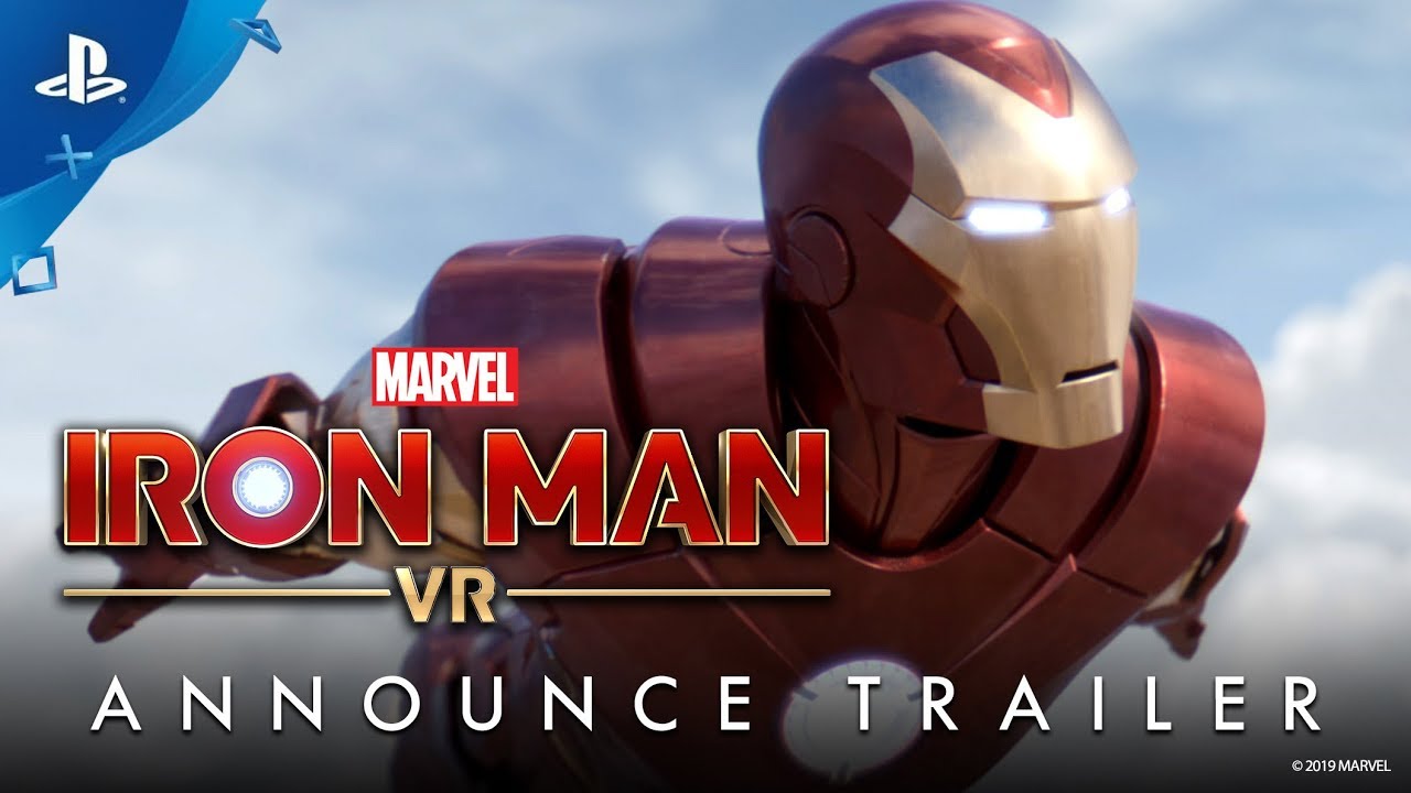 Marvelâ€™s Iron Man VR â€“ Announce Trailer | PS VR - YouTube