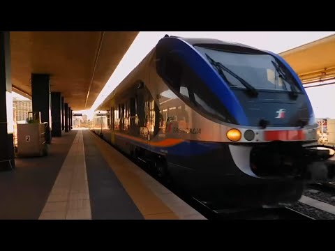 Arrivo Minuetto in Stazione di Reggio Calabria C.le