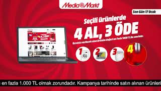mediamarkt.com.tr 'de doğum gününe özel 4 Al 3 Öde! #MediaMarkttaKeyfi