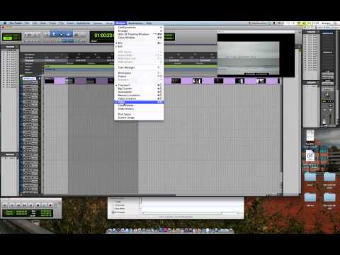 importing OMF and video files to pro tools 10