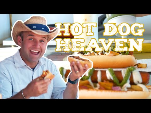 Best Hot Dog Truck in Texas 🌭 - Cow Dog, Alpine, TX