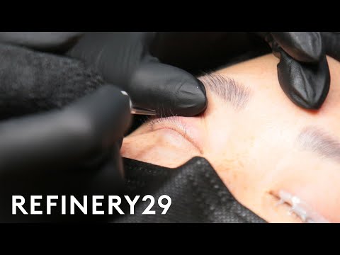 Permanent Eyeliner Waterline Tattoo Video Process