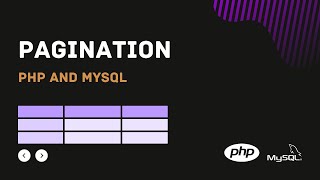 Pagination in PHP and MySQL