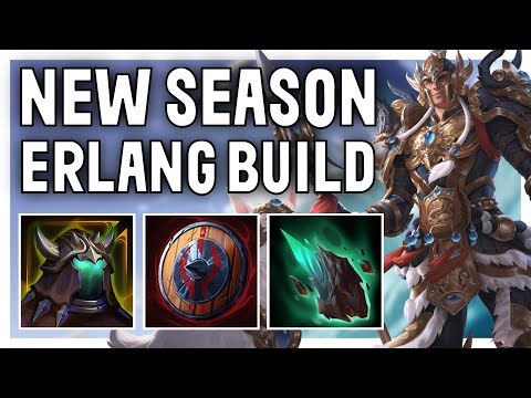 NEW EROSION ITEM IS SO BROKEN - Erlang Shen Solo Ranked Conquest