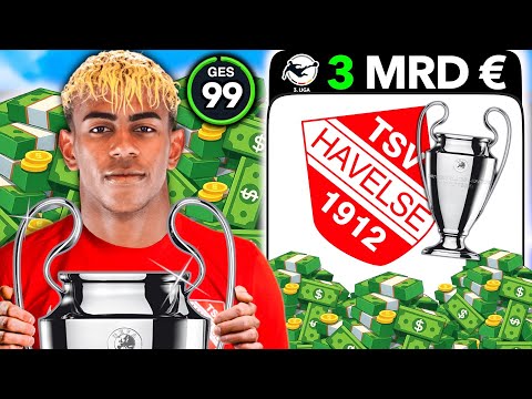 Kann ein 3. LIGA VEREIN mit 3 MILLIARDEN € die CHAMPIONS LEAGUE gewinnen? 🤑🏆