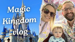 Evening at Magic Kingdom! Genie+, Happily Ever After, and checking out new merch :)