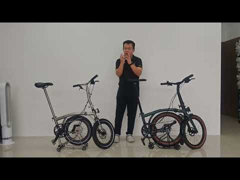 Brompton G-Line vs Leggero Titanium G-Line Mini – Folding Bike Face-Off!