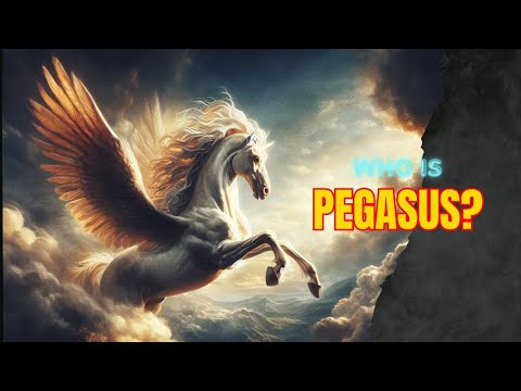 PEGASUS: THE WINGED STALLION #pegasus #mythology #greekmythology #pegasusconstellation