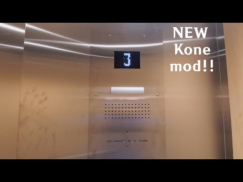 NEWLY MODDED!! Kone Hydraulic Elevator at Point Grey Secondary School - Vancouver BC