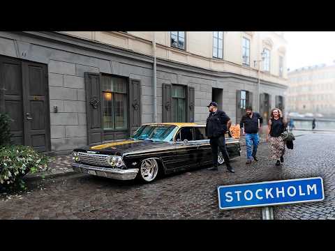 ÅKER MED CHEVAN PÅ STOCKHOLMS GÅGATOR!!
