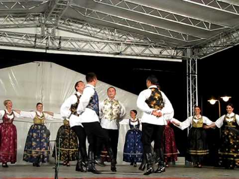 Lado National Folk Dance Ensemble of Croatia - Bunjevacko Momacko Kolo Part 2
