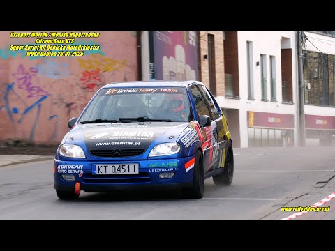 Grzegorz Mortek /Monika Nagórzańska -Citroen Saxo VTS- Super Sprint XII Dębicka MotoOrkiestra  2025