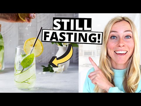 10 Things You Can Add To Water That Won’t Break Your Fast! [Intermittent Fasting]