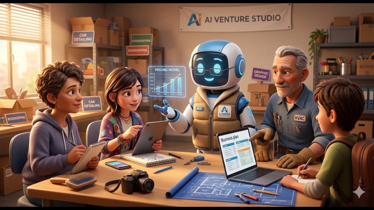 Video: AI Venture Studio — How Ari coaches you to build a real business