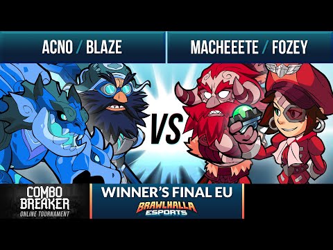 Acno & Blaze vs Macheeeete & Fozey - Winner's Final - Combo Breaker 2020 - 2v2 EU