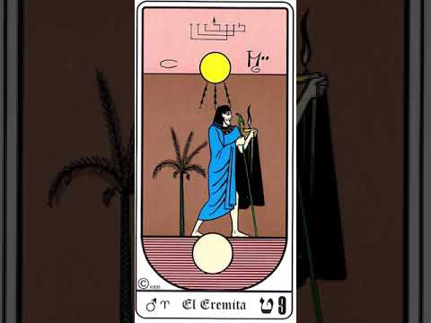 Tarot Egipcio | Arcano 9 | El Ermita | Significado | AUDIOAYUDA
