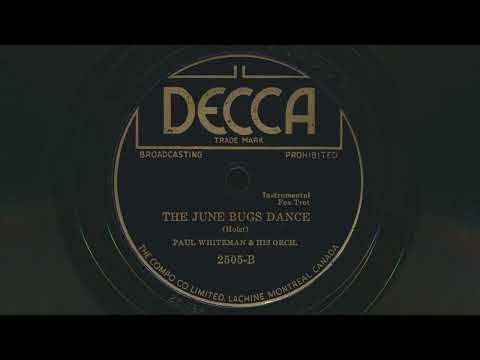 1939 PAUL WHITEMAN The June Bugs Dance BIG BAND JAZZ Instrumental - 78 RPM Record