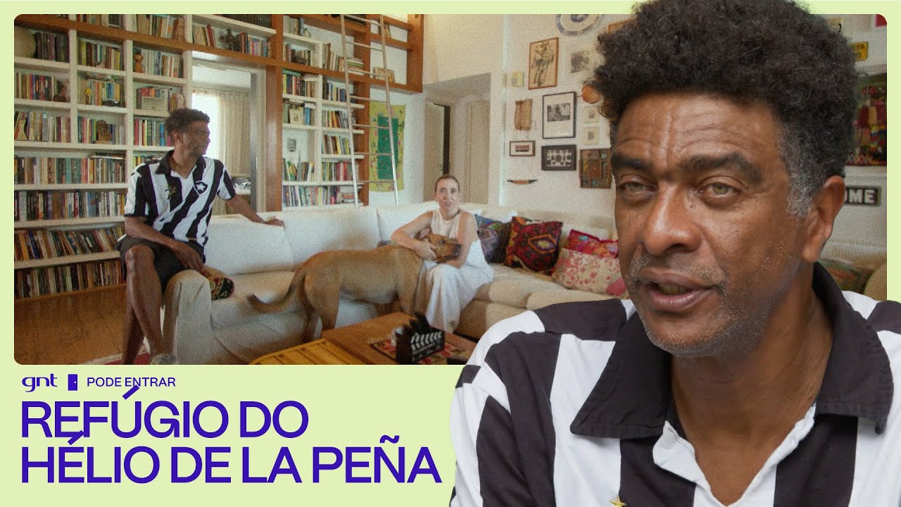 Hélio de la Peña e Ana Quintella mostram sua casa REPLETA DE ARTE | Pode Entrar | GNT