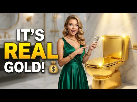 Inside Golden Toilet Factory: $5 Million Flush?