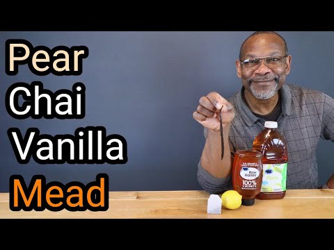 Pear Chi Vanilla Mead 13.8% ABV