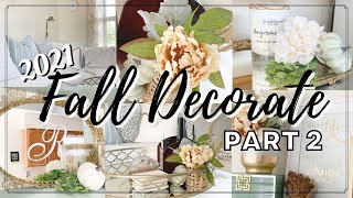 Fall Decorate With Me Part 2 | Fall Decor 2021 | Neutral Fall Decor | Fall Ideas | The Craf-T Home