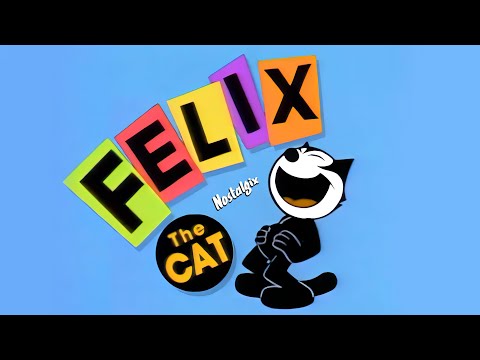 Felix The Cat (1958) - Opening Intro Theme Song [4K]
